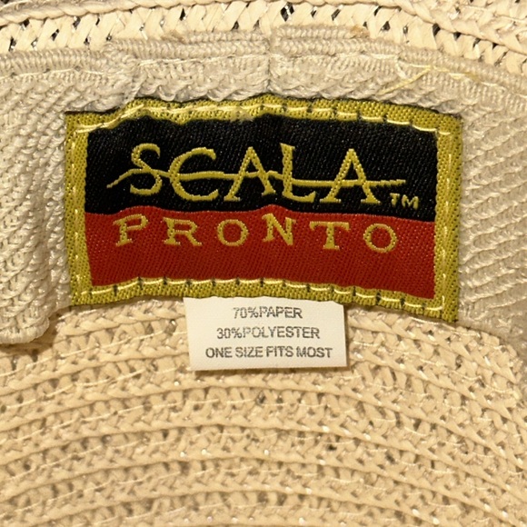 Scala Pronto Women’s Fedora With Brown Ribbon Band! In Excellent Condition! - Picture 8 of 8